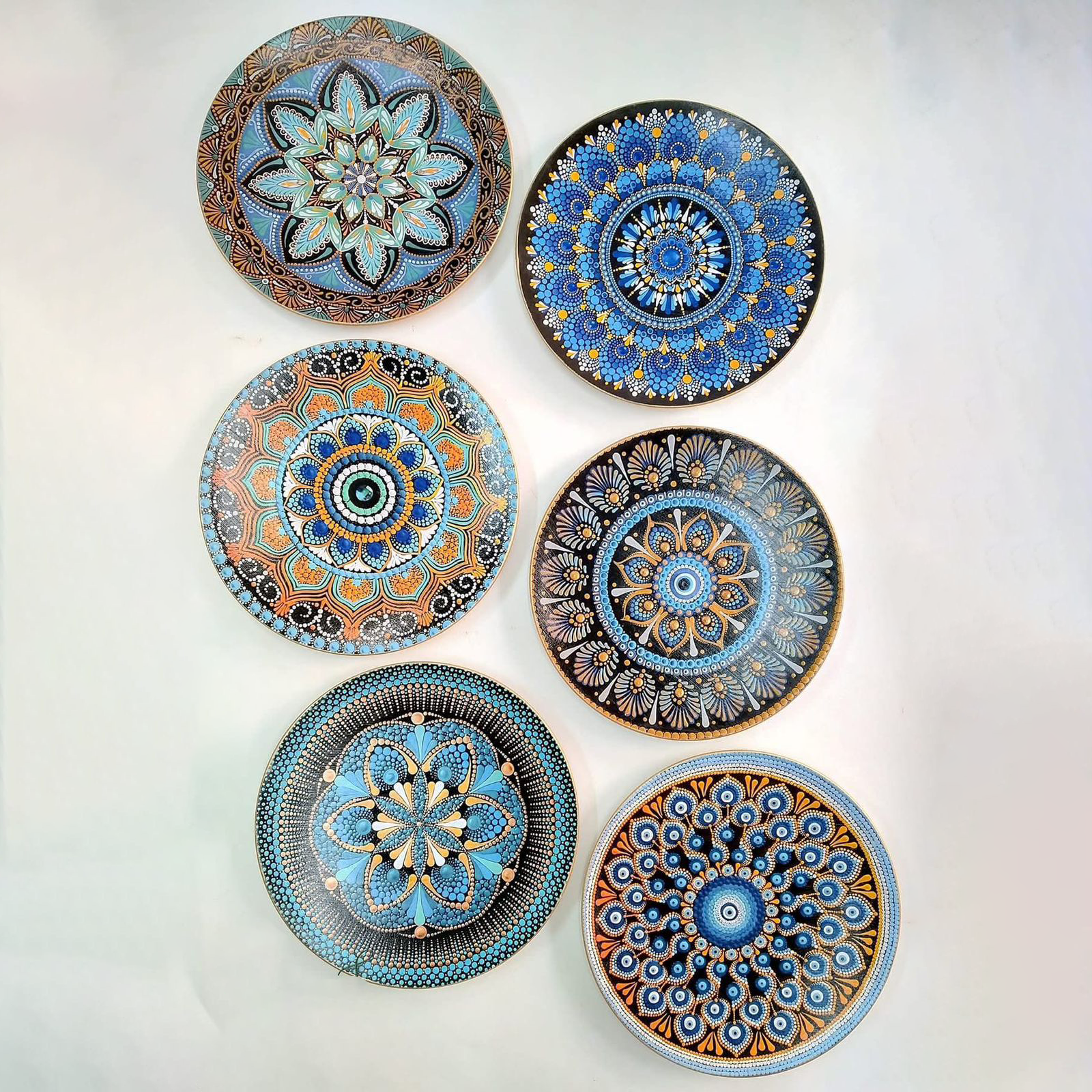 Black & Blue Mandala