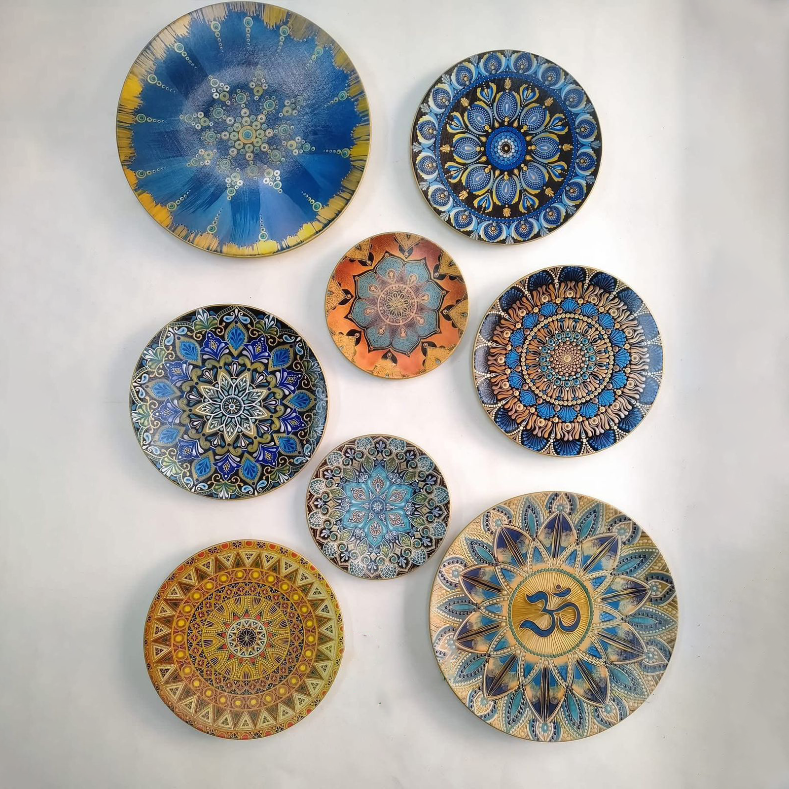 Golden Midnight Mandala