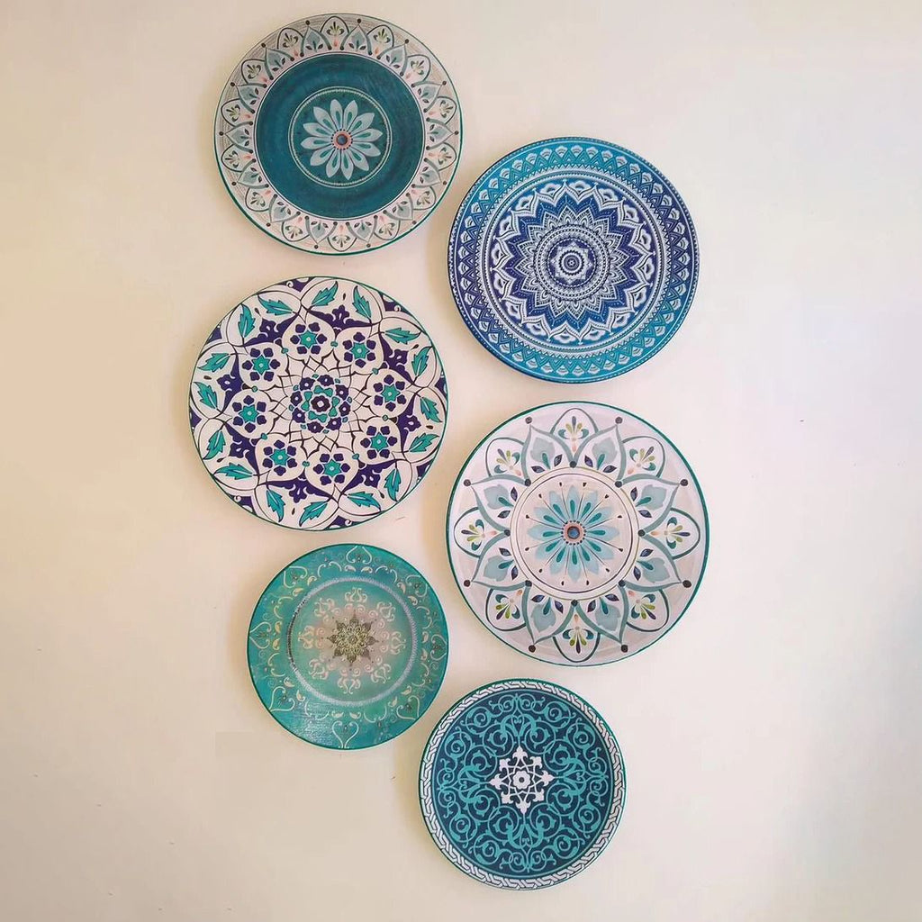 White & Blue Mandala