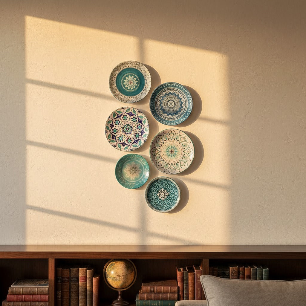 White & Blue Mandala