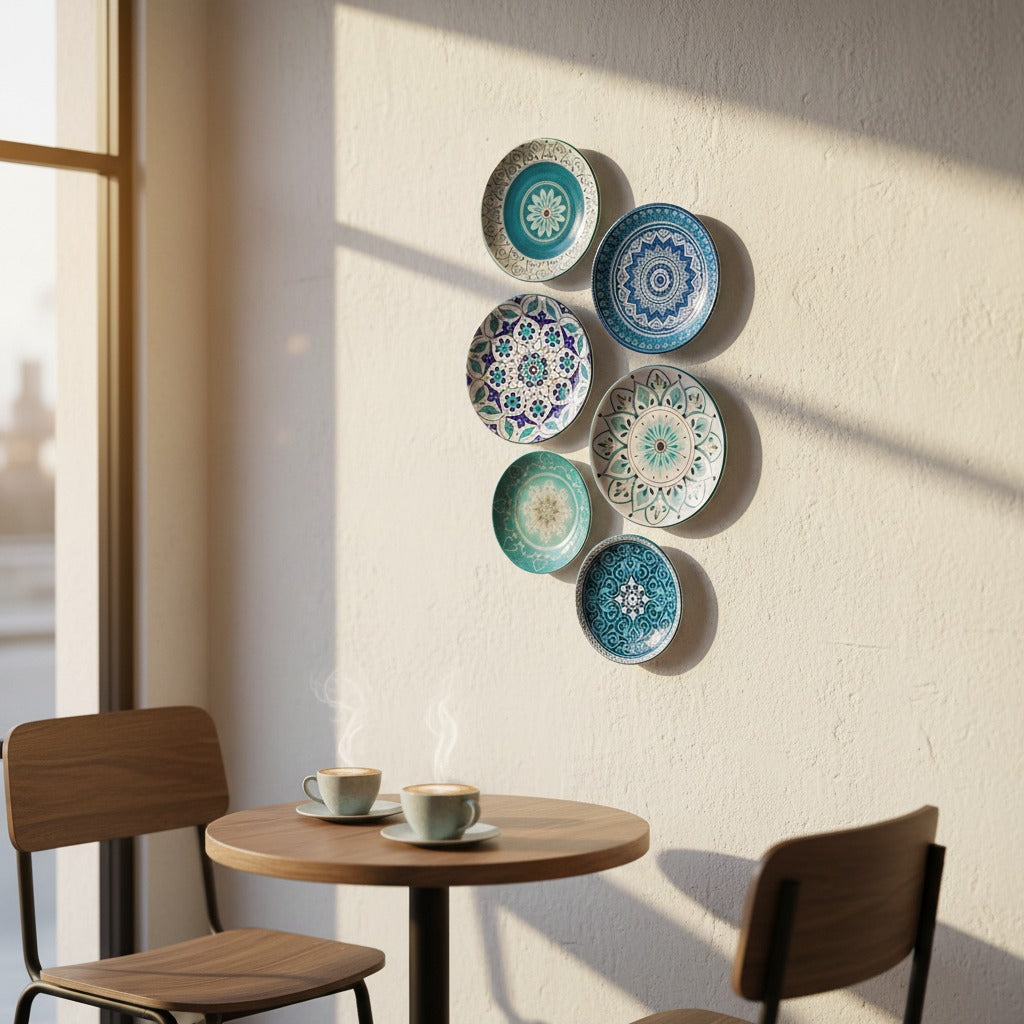 White & Blue Mandala