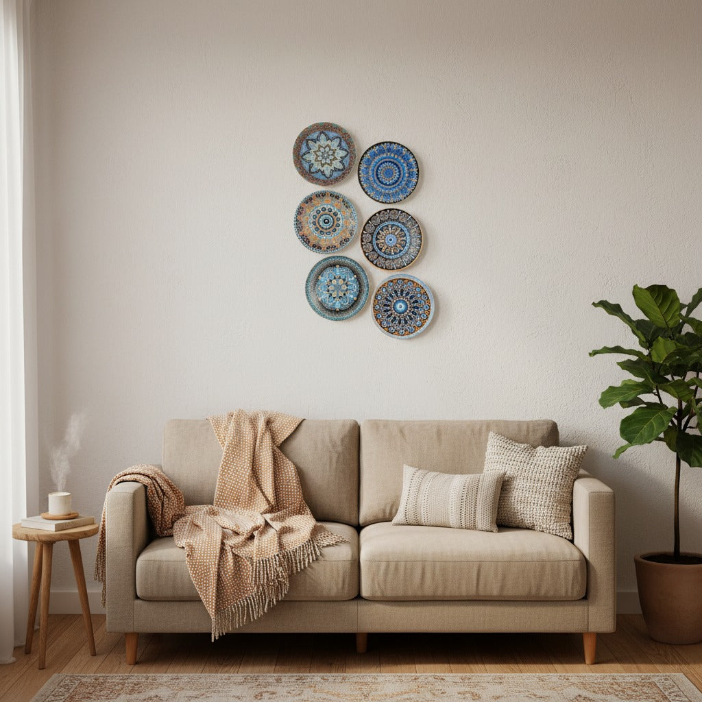 Black & Blue Mandala